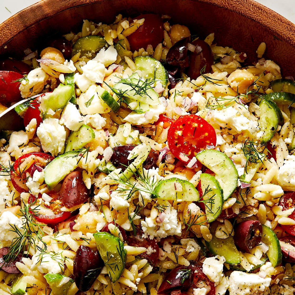 Greek Orzo Salad