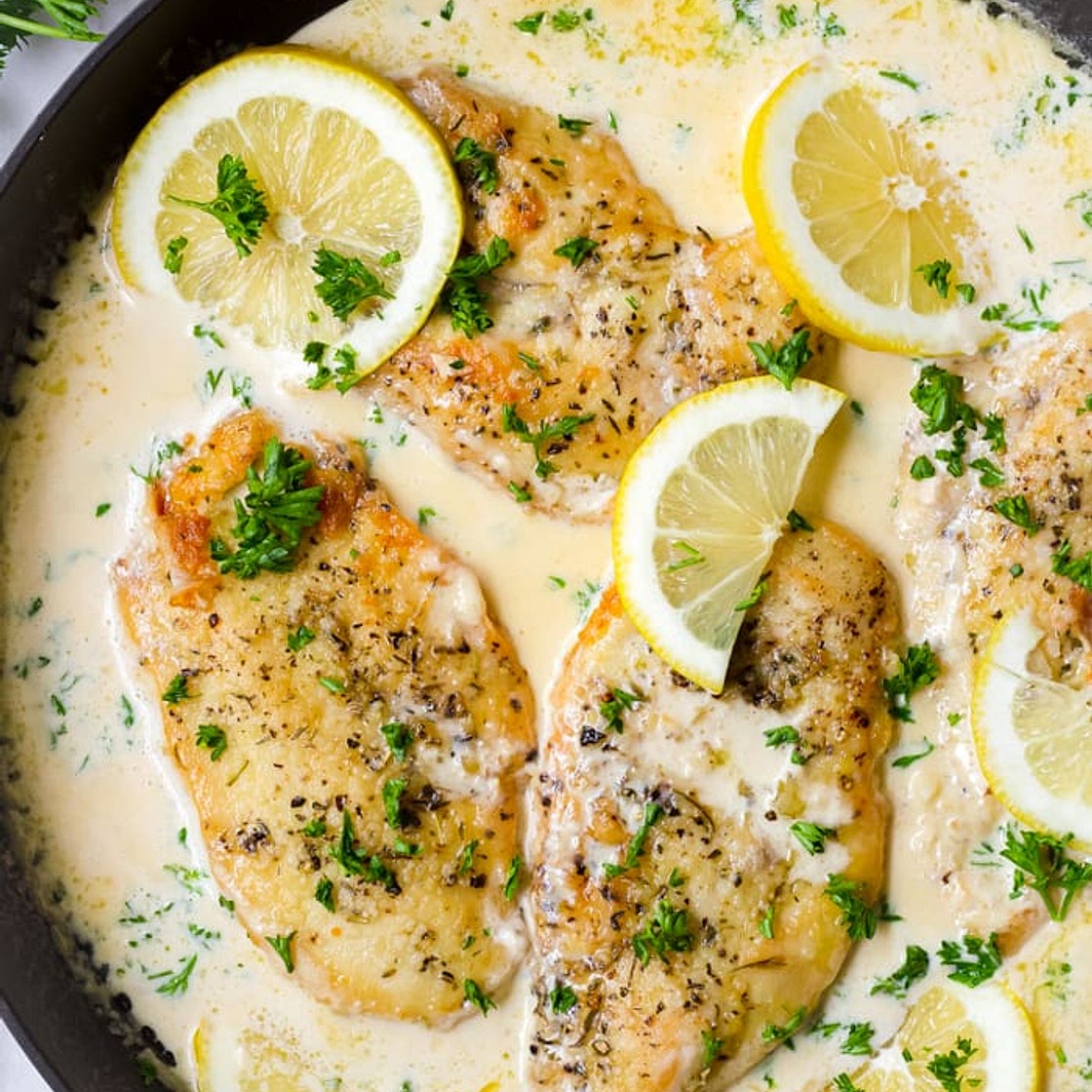 Easy Creamy Lemon Chicken