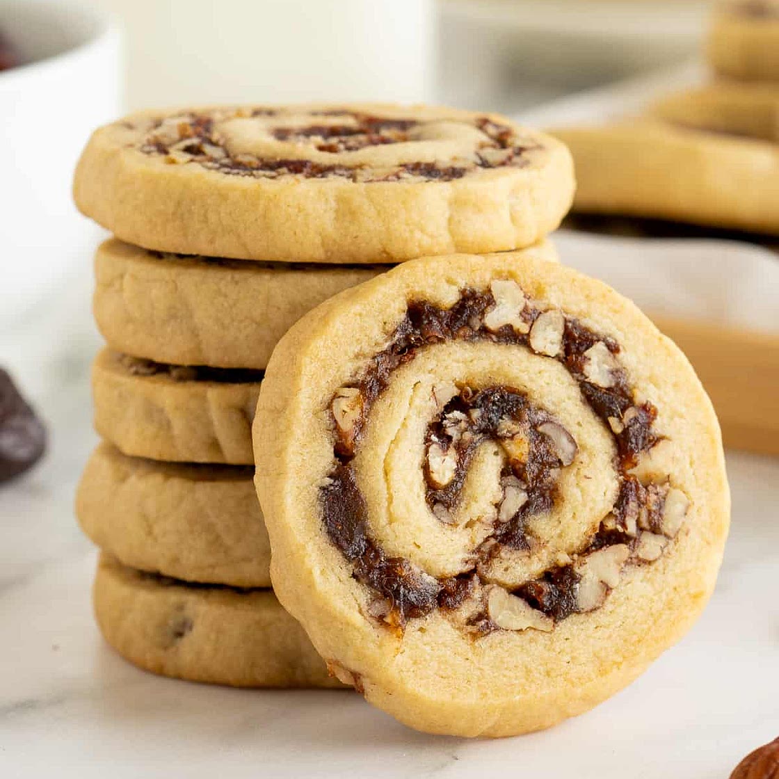 Date Pinwheel Cookies
