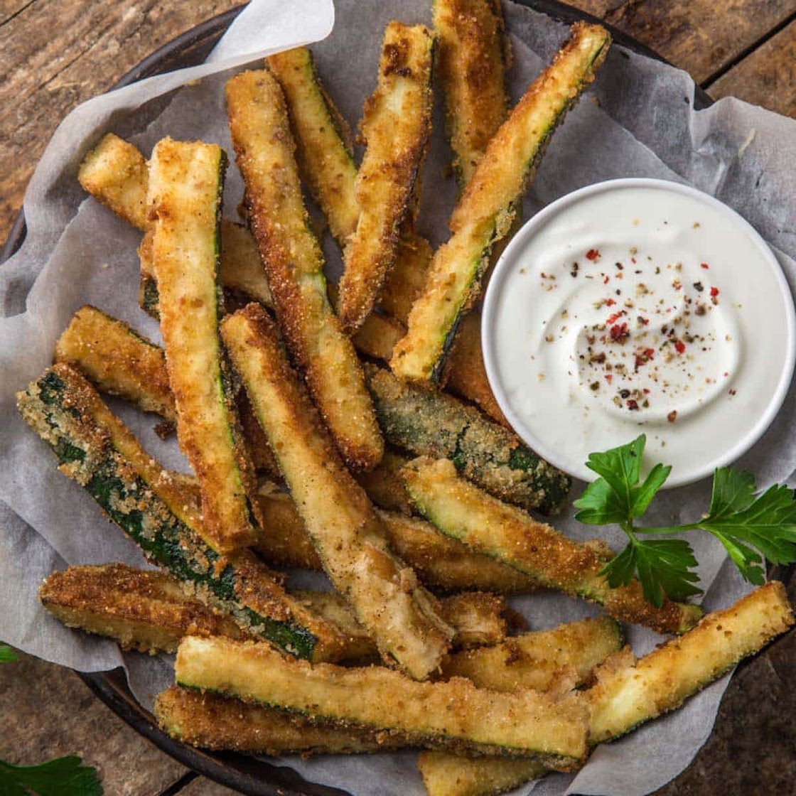Zucchini Fries (4 Ingredients!)