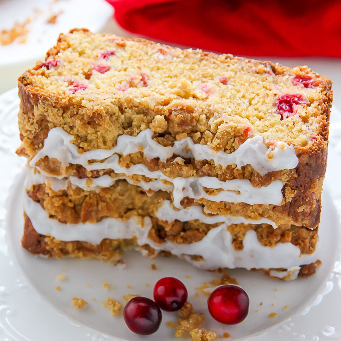 Cranberry Crumb Cake