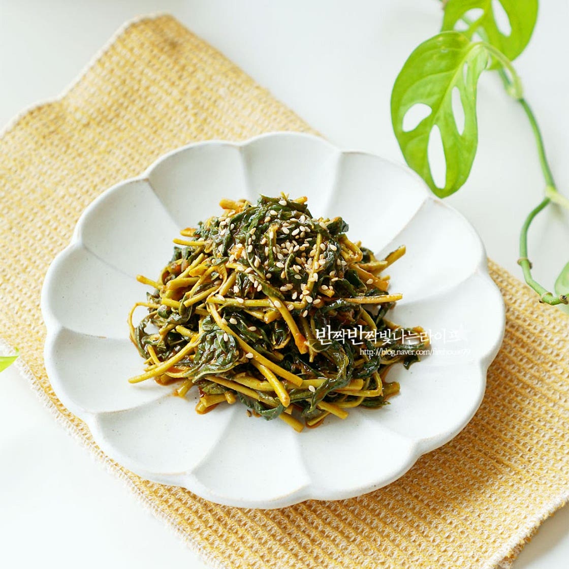 가죽나물 무침 제철 가죽순나물 가죽나물요리