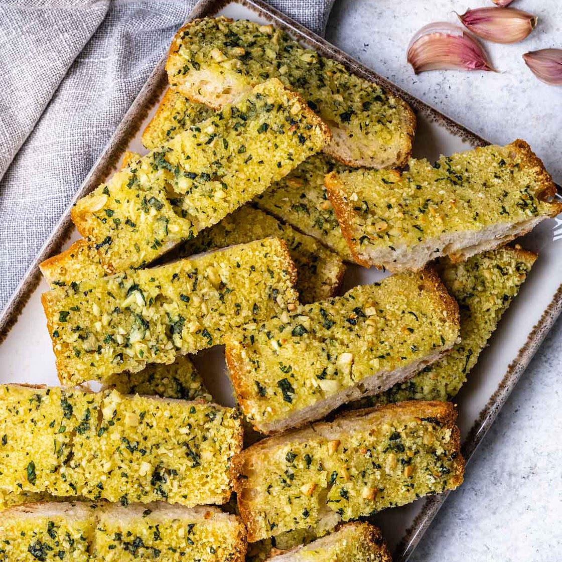 Vegan Garlic Bread
