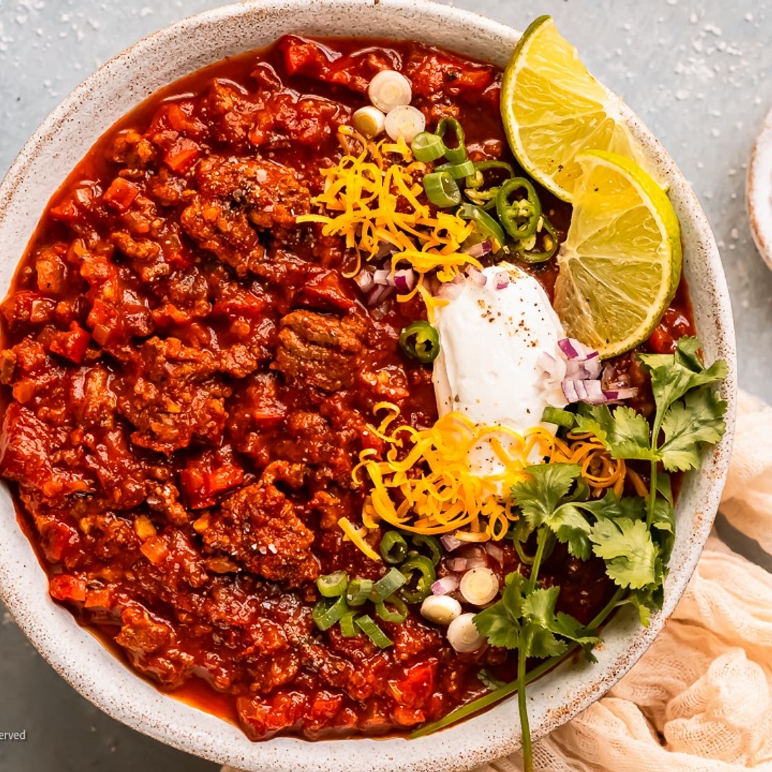 No Bean Chili Recipe
