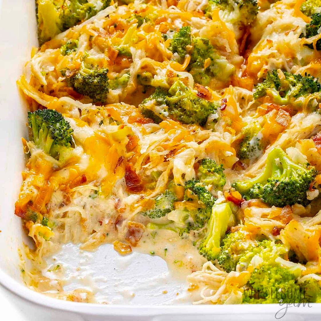 Chicken Bacon Ranch Casserole Recipe (Quick & Easy)