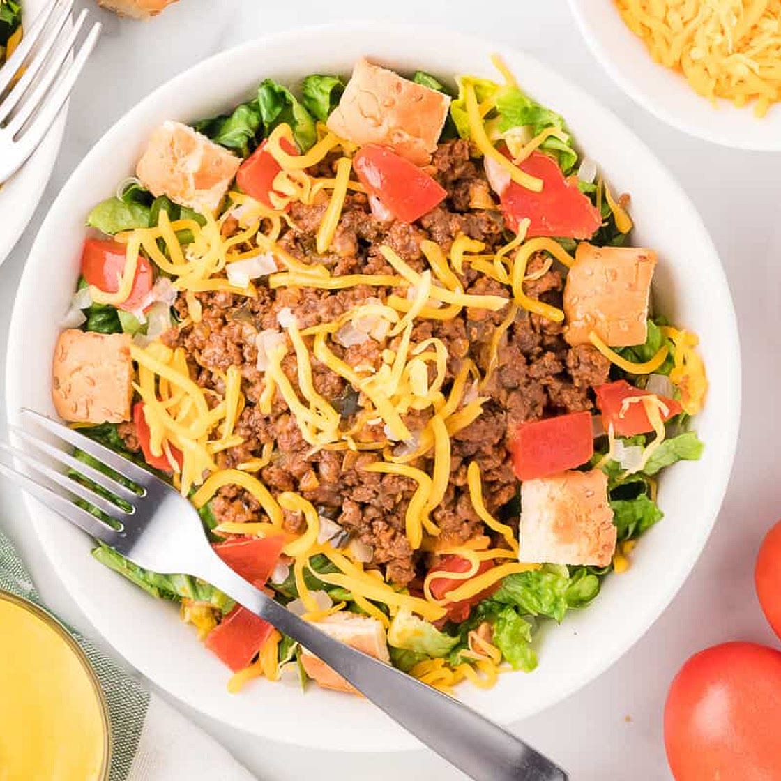 Cheeseburger Salad