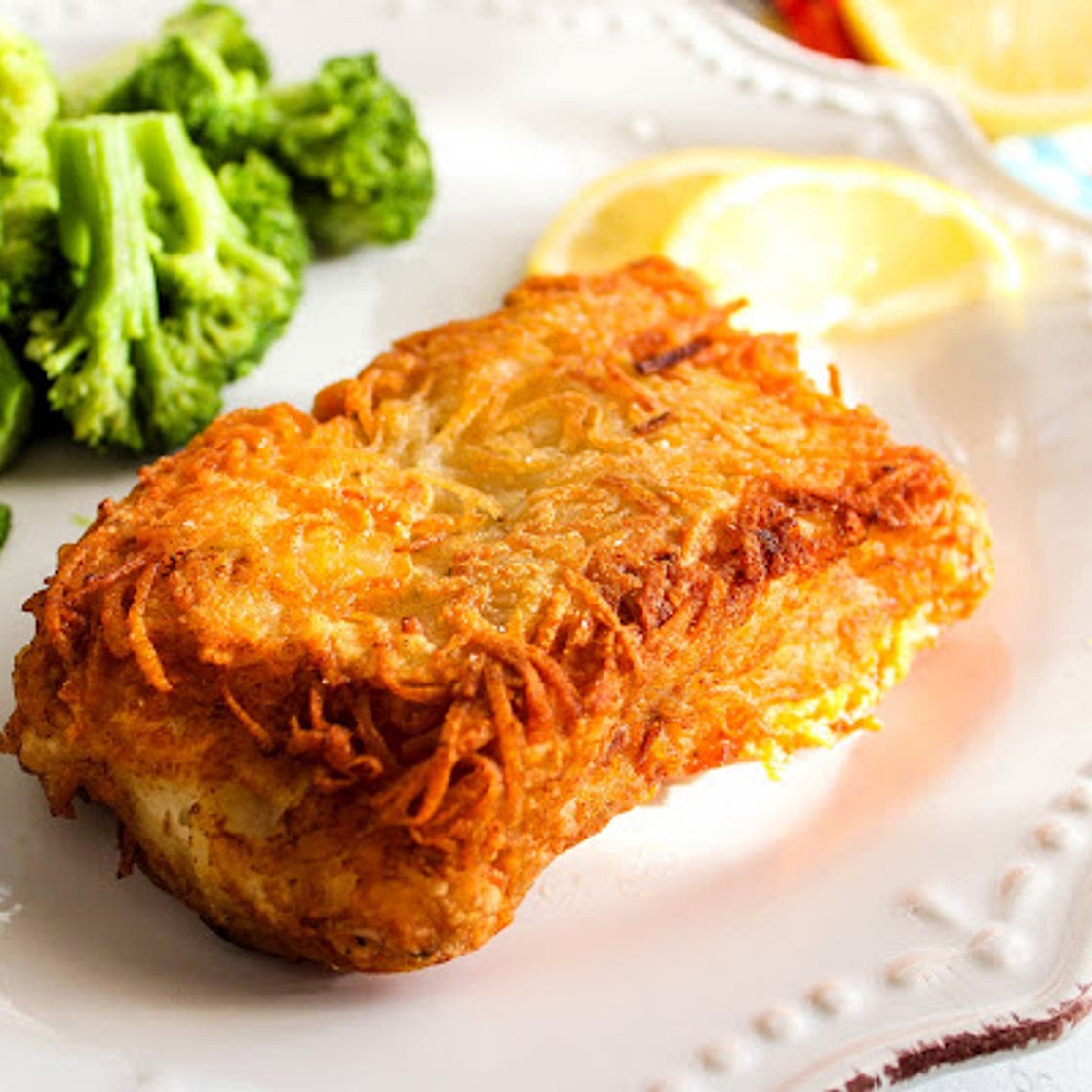 Potato Encrusted Fish