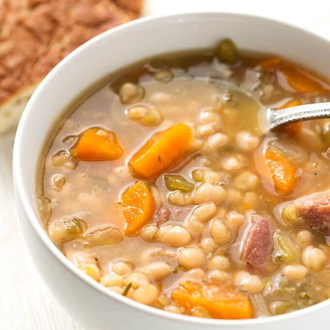 Instant Pot Ham Hock and Bean Soup