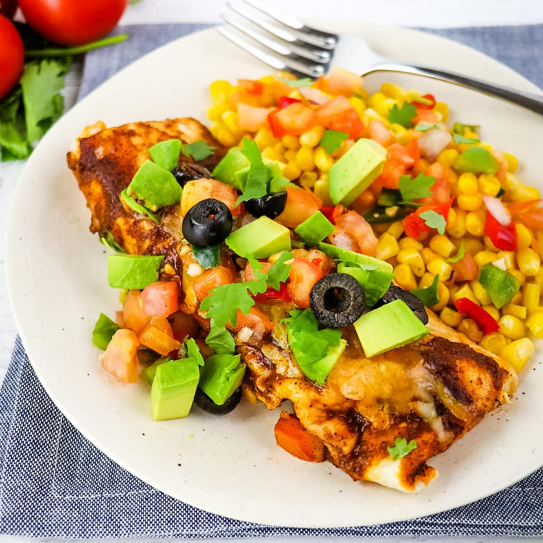 Ground Beef Enchiladas