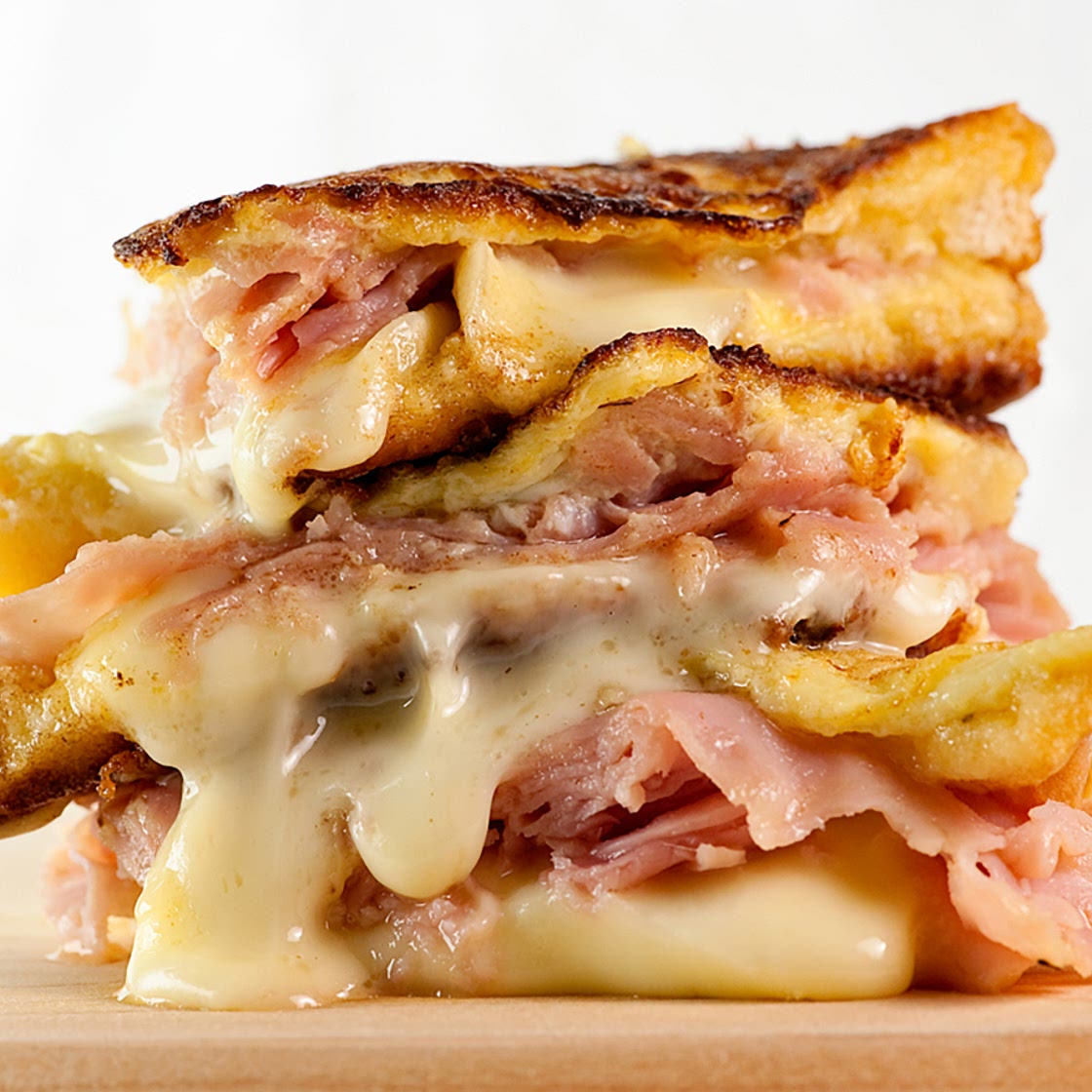 Brie Monte Cristo Sandwiches