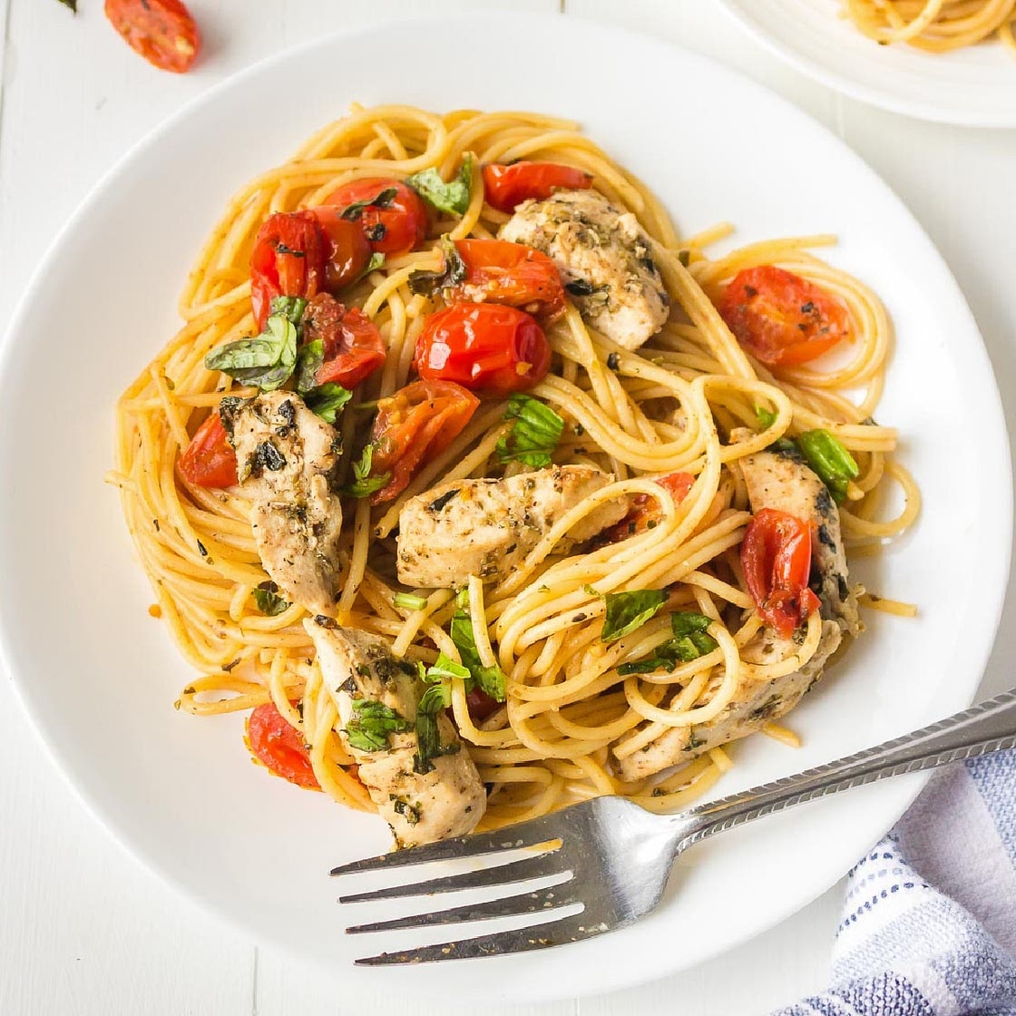 Bruschetta Chicken Pasta
