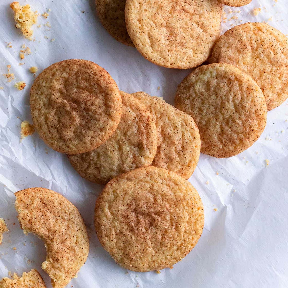 Old Fashioned Snickerdoodle Cookies
