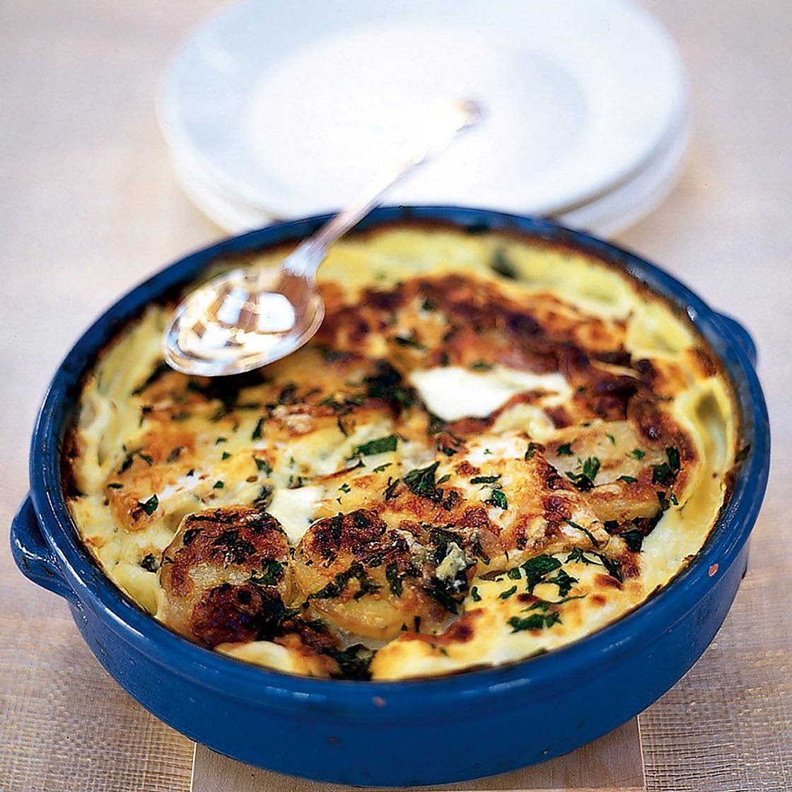 Celeriac gratin