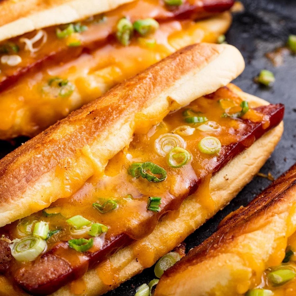 Grilled Cheese Dogs