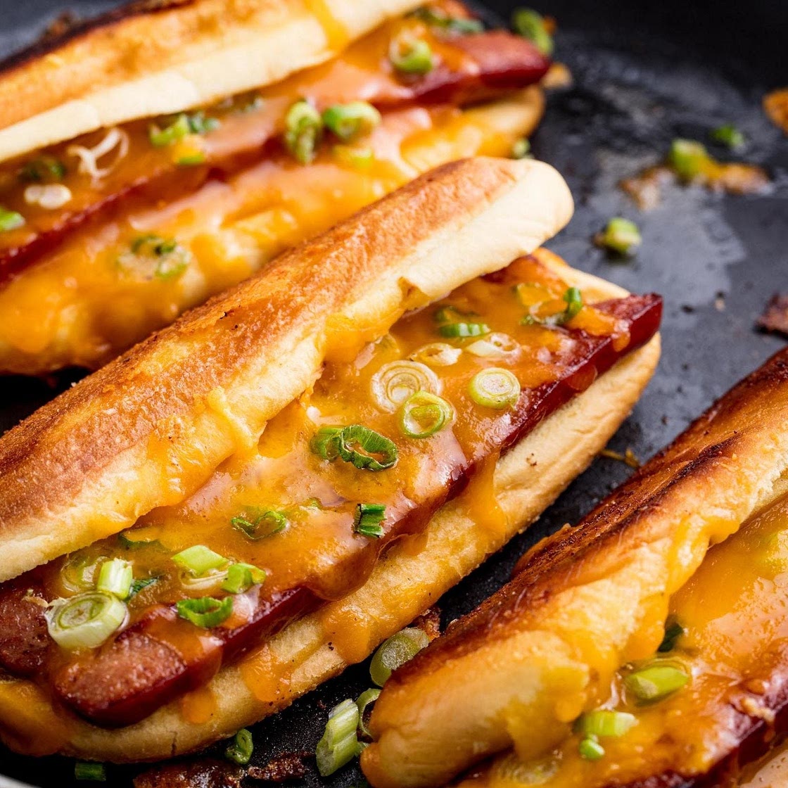 Grilled Cheese Dogs