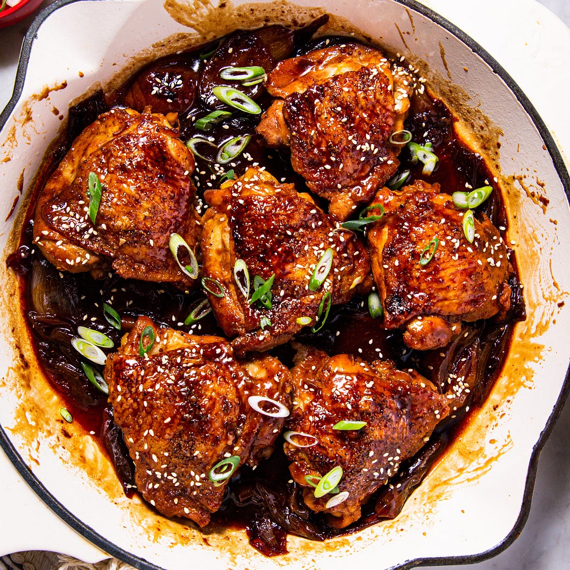 Braised Chicken Thighs