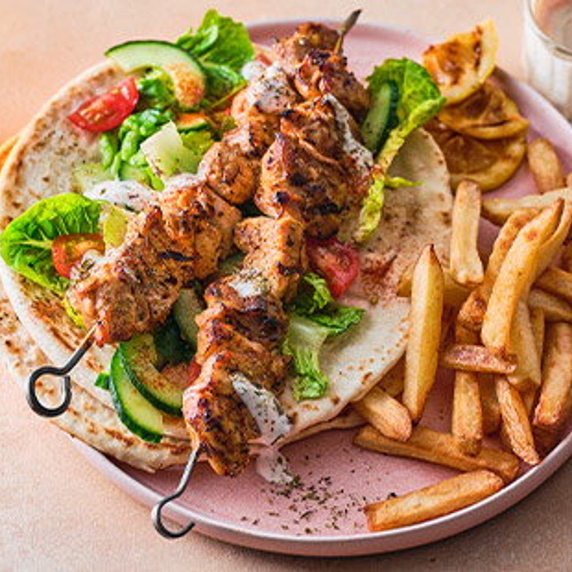 Chicken shish kebabs