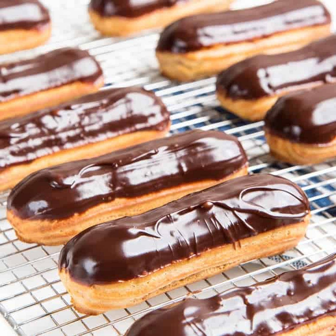 Classic Chocolate Eclairs