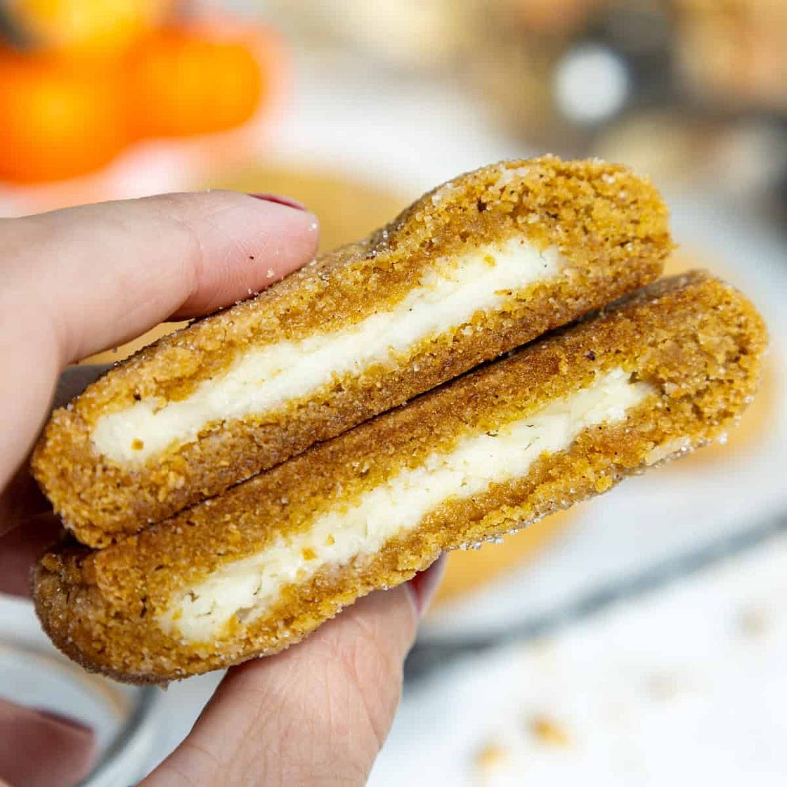 Pumpkin Cheesecake Cookies