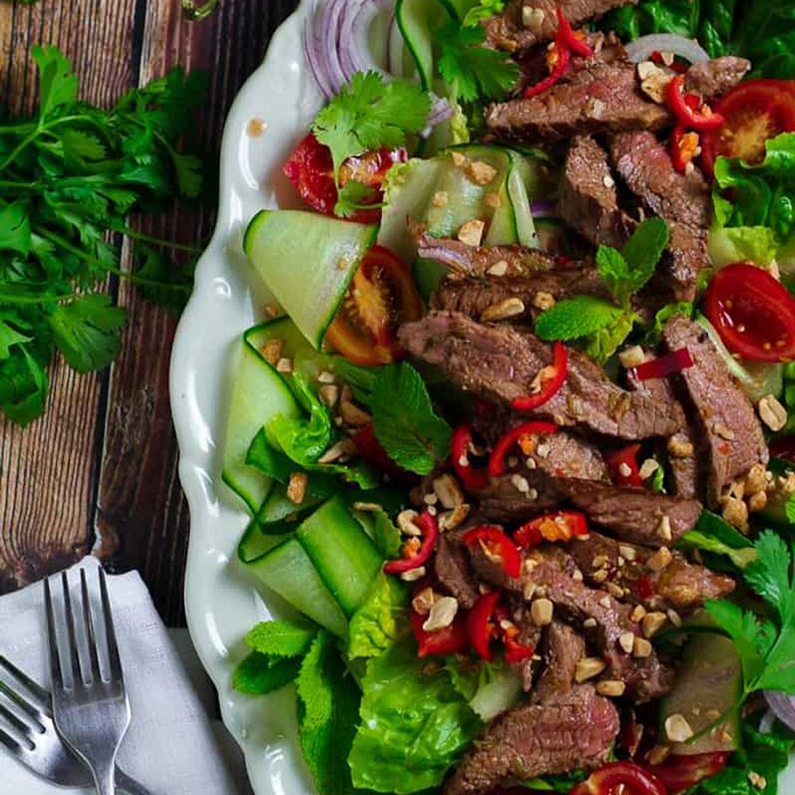 Easy Thai Beef Salad