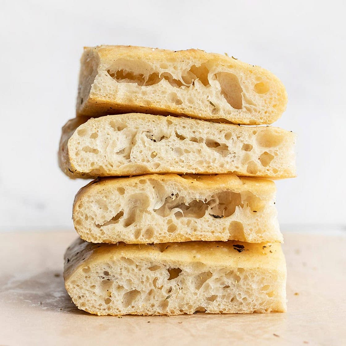 No Knead Focaccia Bread