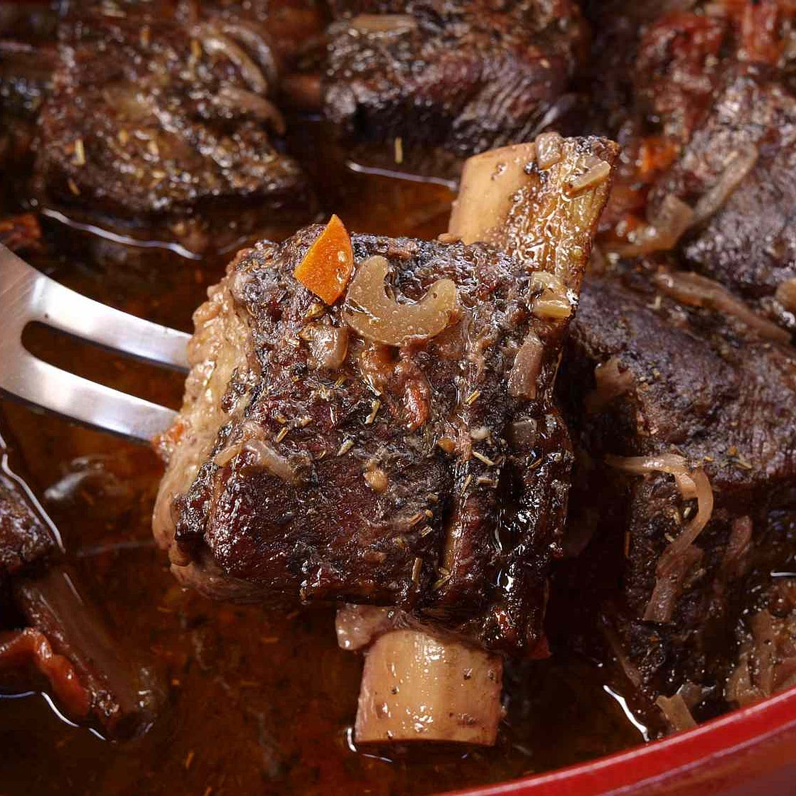 Oven Braised Beef Short Ribs With Rice Recipe