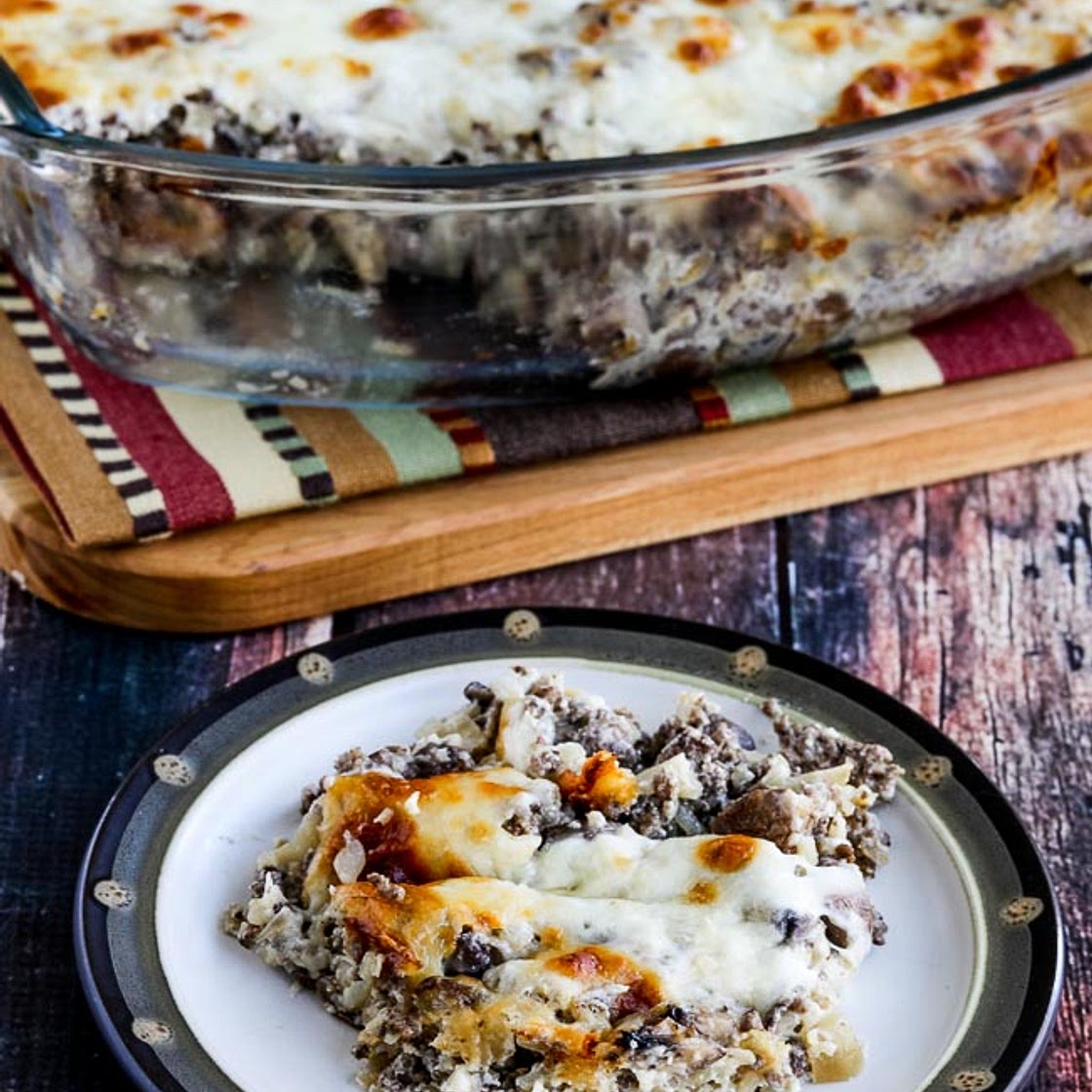 Ground Beef Stroganoff Casserole