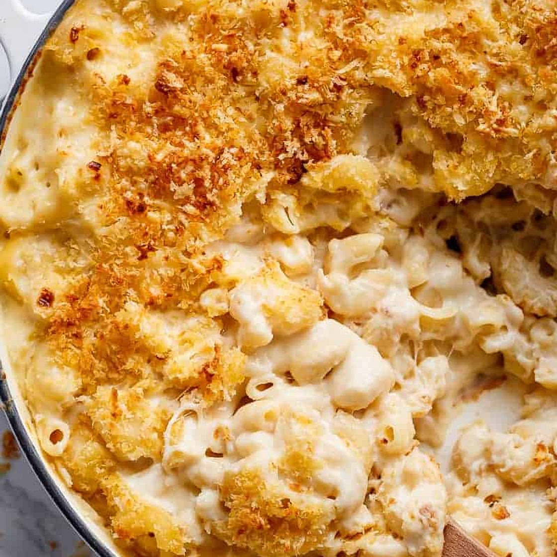 Garlic Parmesan Mac And Cheese
