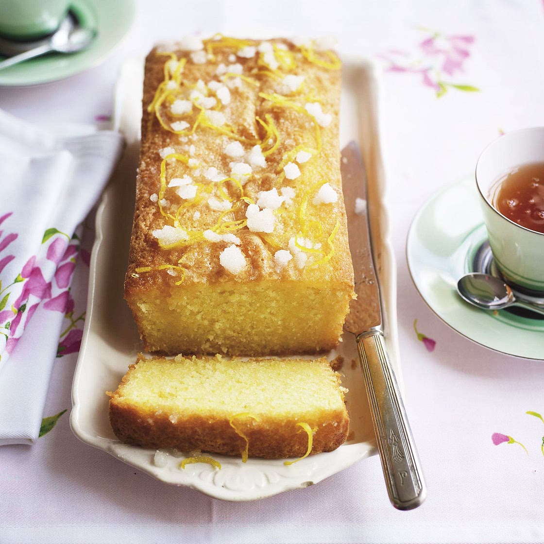 Easy gluten-free lemon drizzle loaf cake recipe