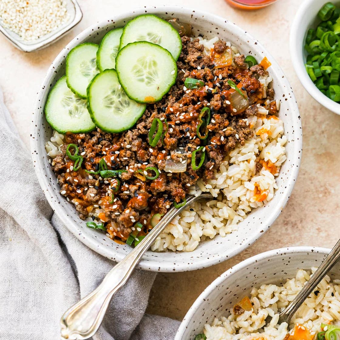 Korean Beef Bowl Recipe