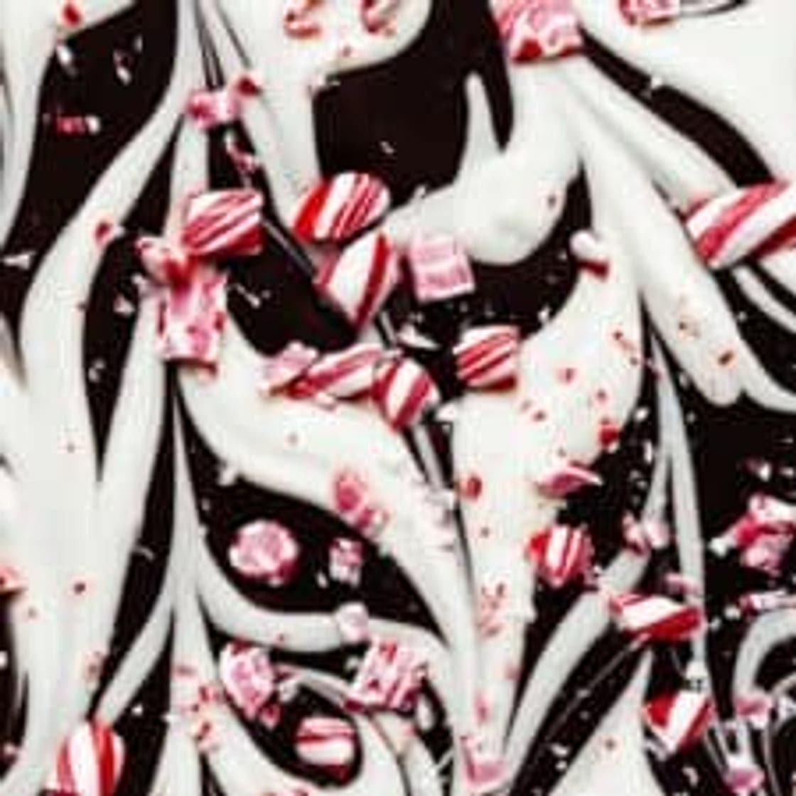 Marbled Peppermint Bark