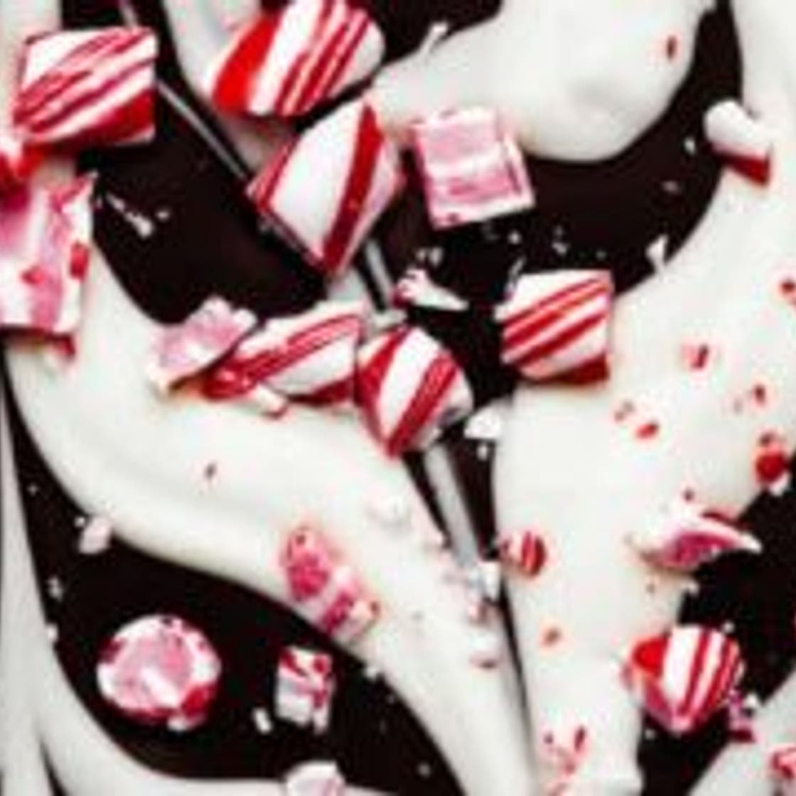 Marbled Peppermint Bark