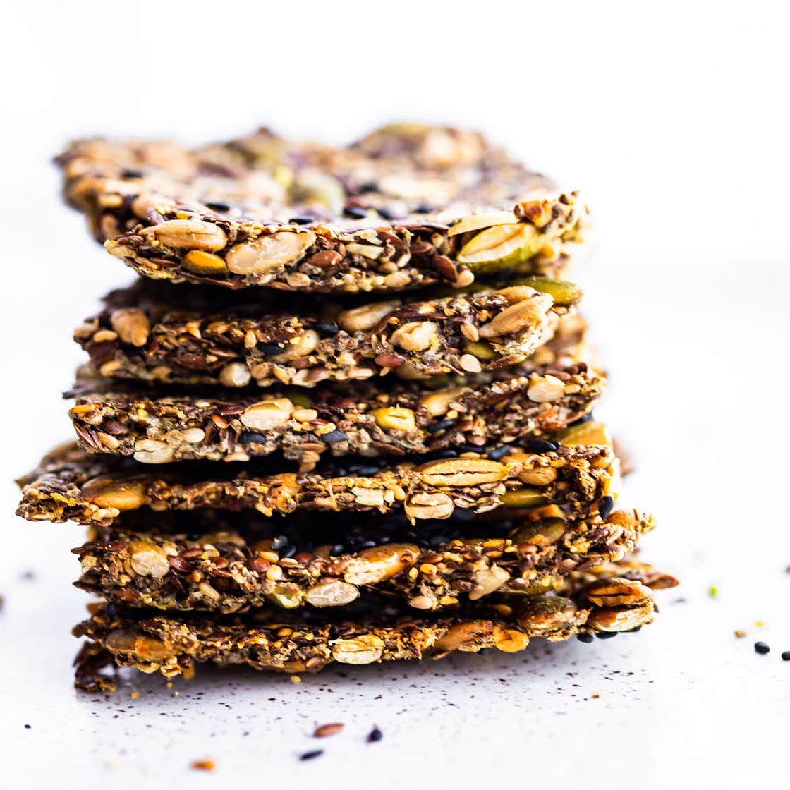 Multiseed Homemade Healthy Crackers
