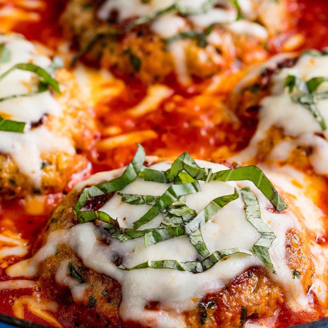 Chicken Parm Burgers