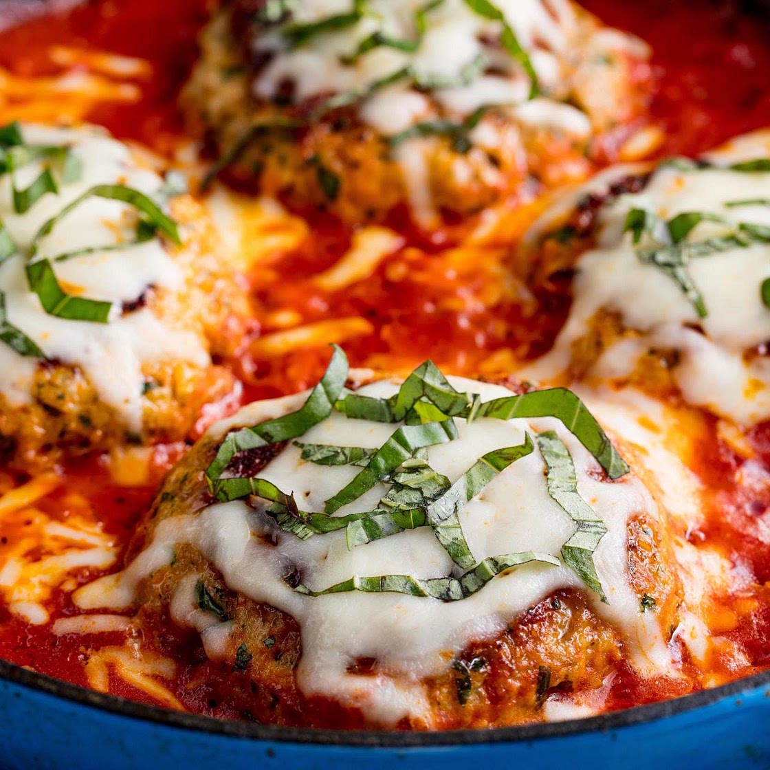 Chicken Parm Burgers