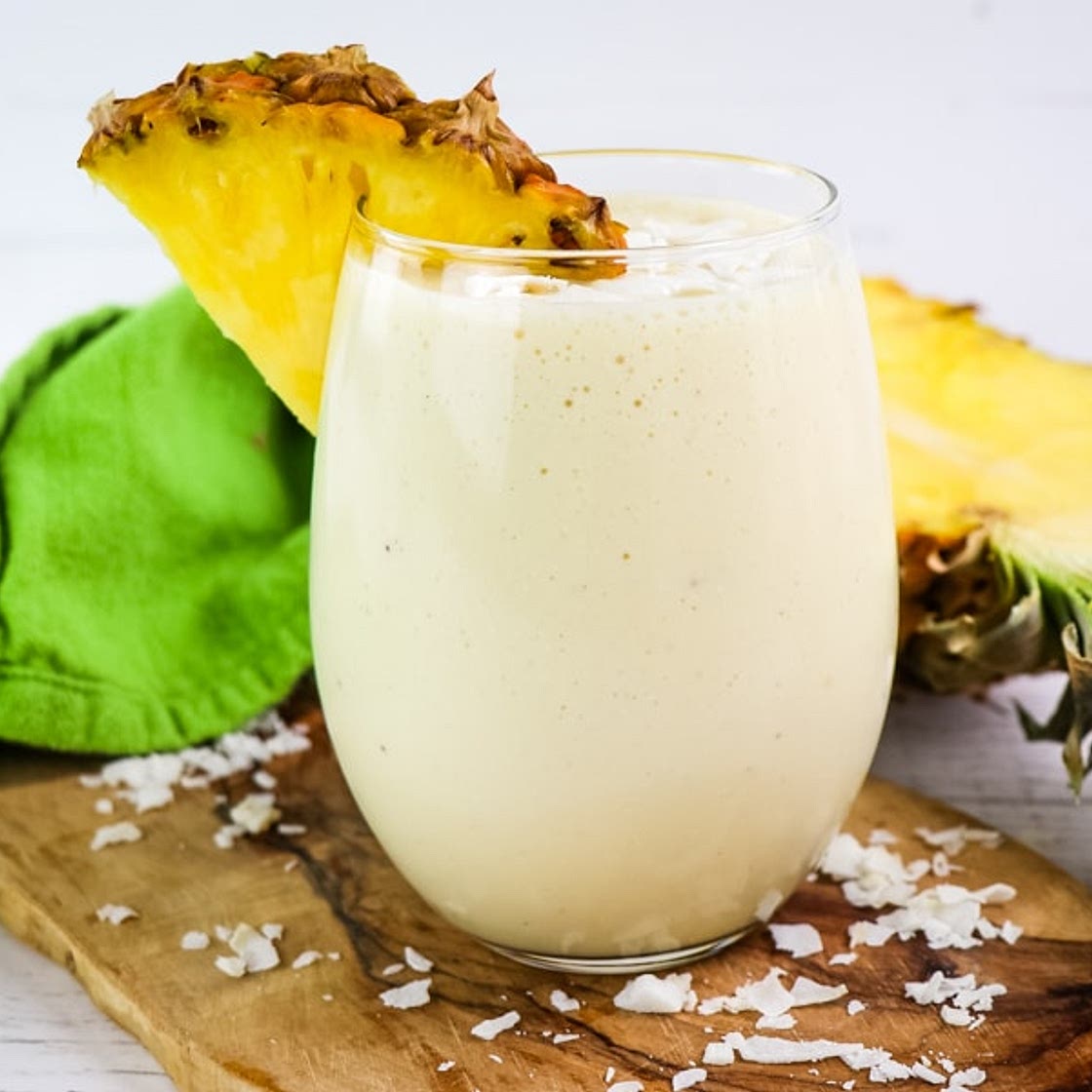 Healthy Pina Colada Smoothie