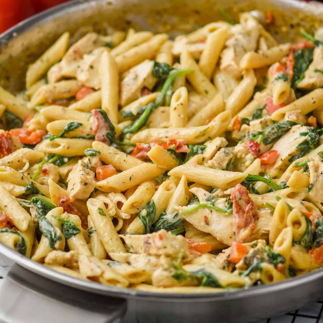 Tuscan Chicken Pasta