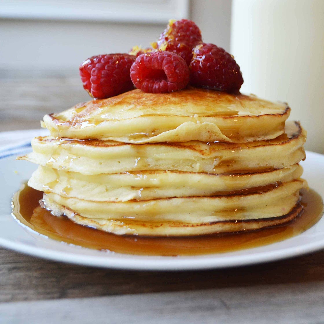 Sweet Cream Ricotta Pancakes