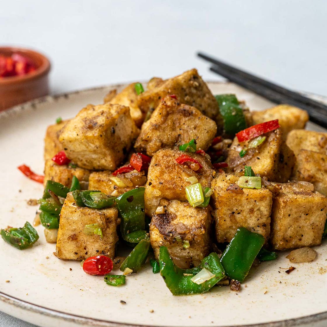 Salt and Pepper Tofu