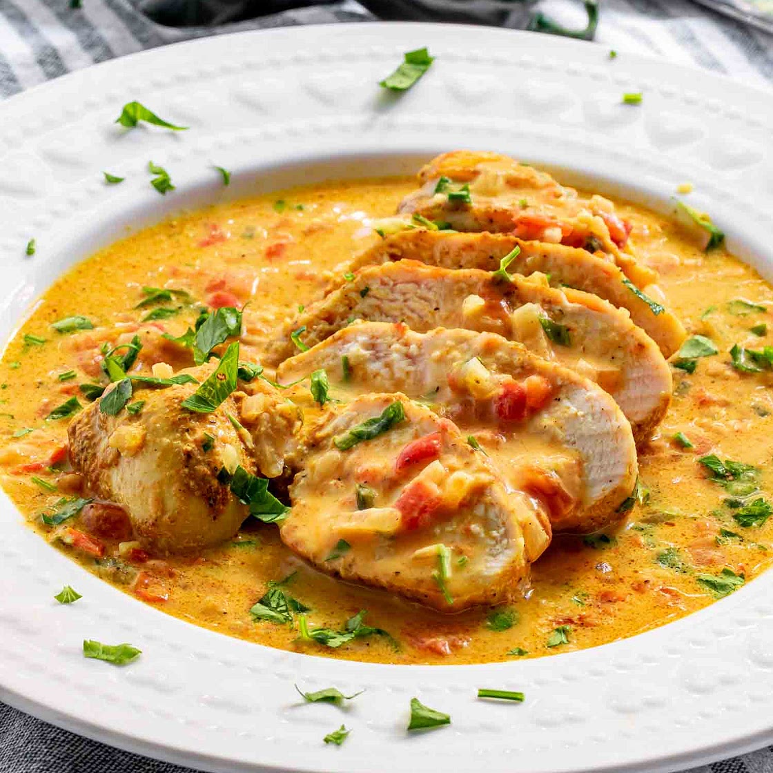 Spicy Brazilian Coconut Chicken