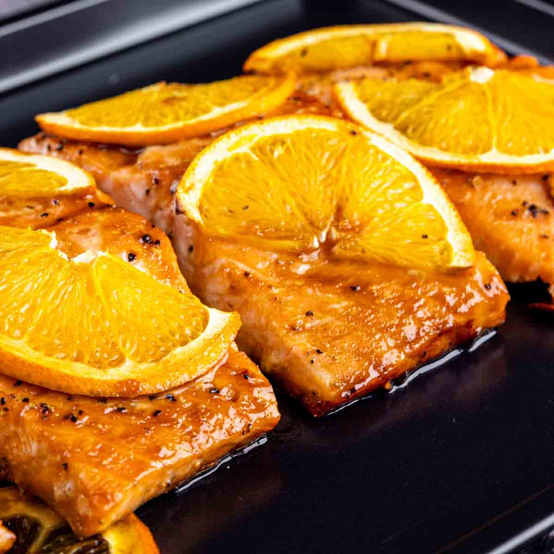 Orange Glazed Salmon