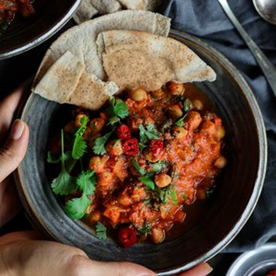 One-Pot Tomato & Chickpea Stew