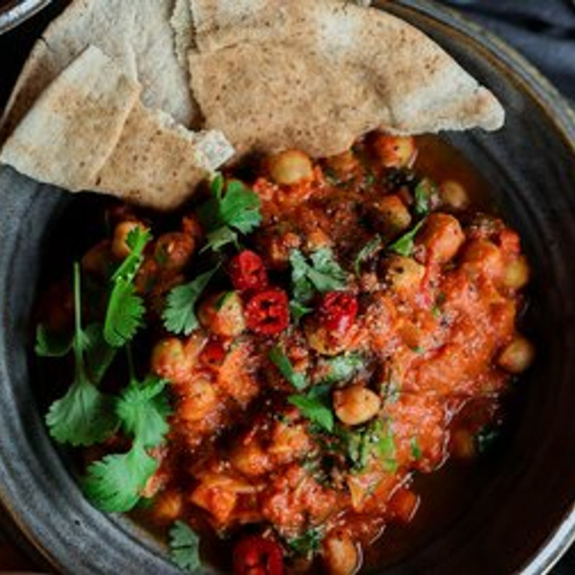 One-Pot Tomato & Chickpea Stew