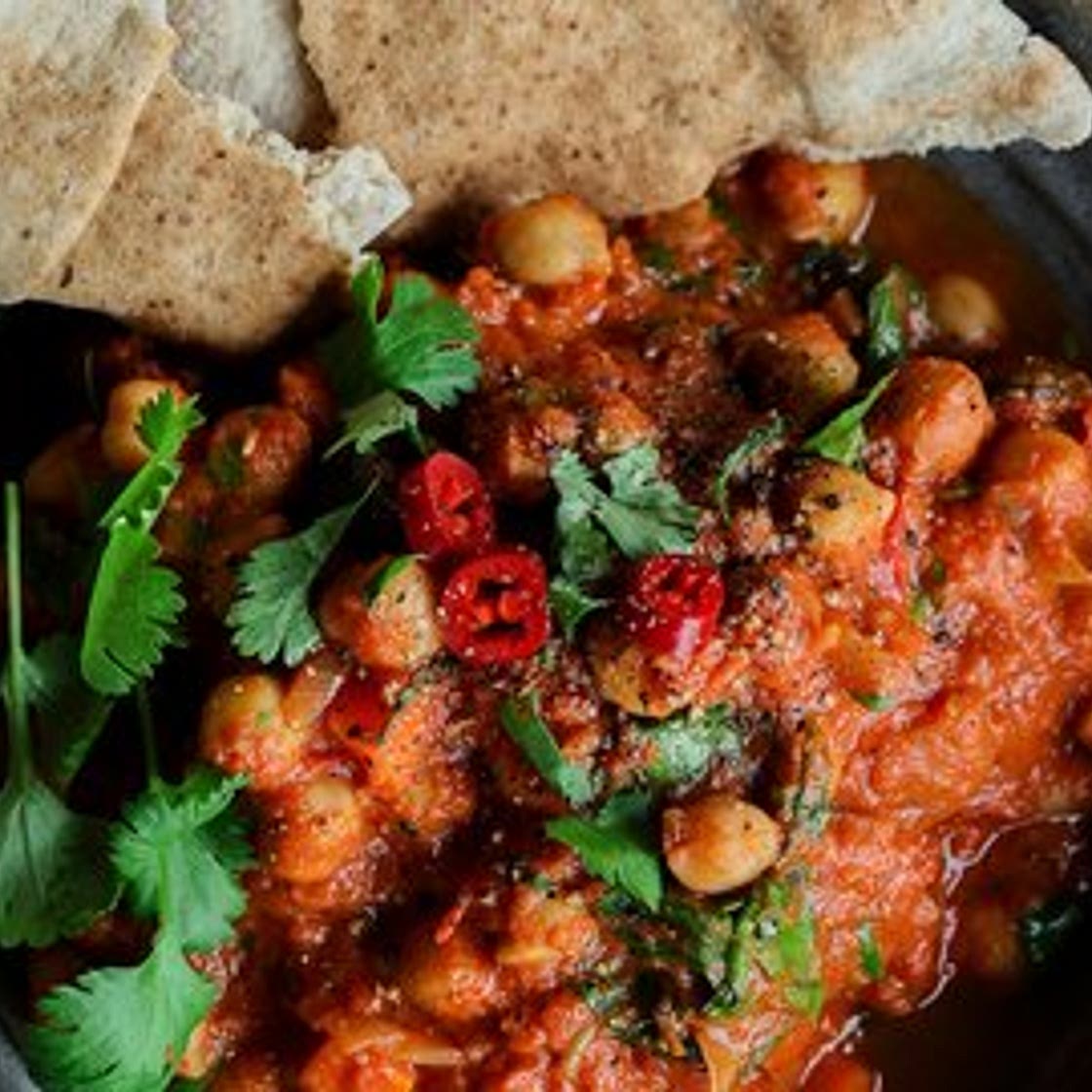 One-Pot Tomato & Chickpea Stew