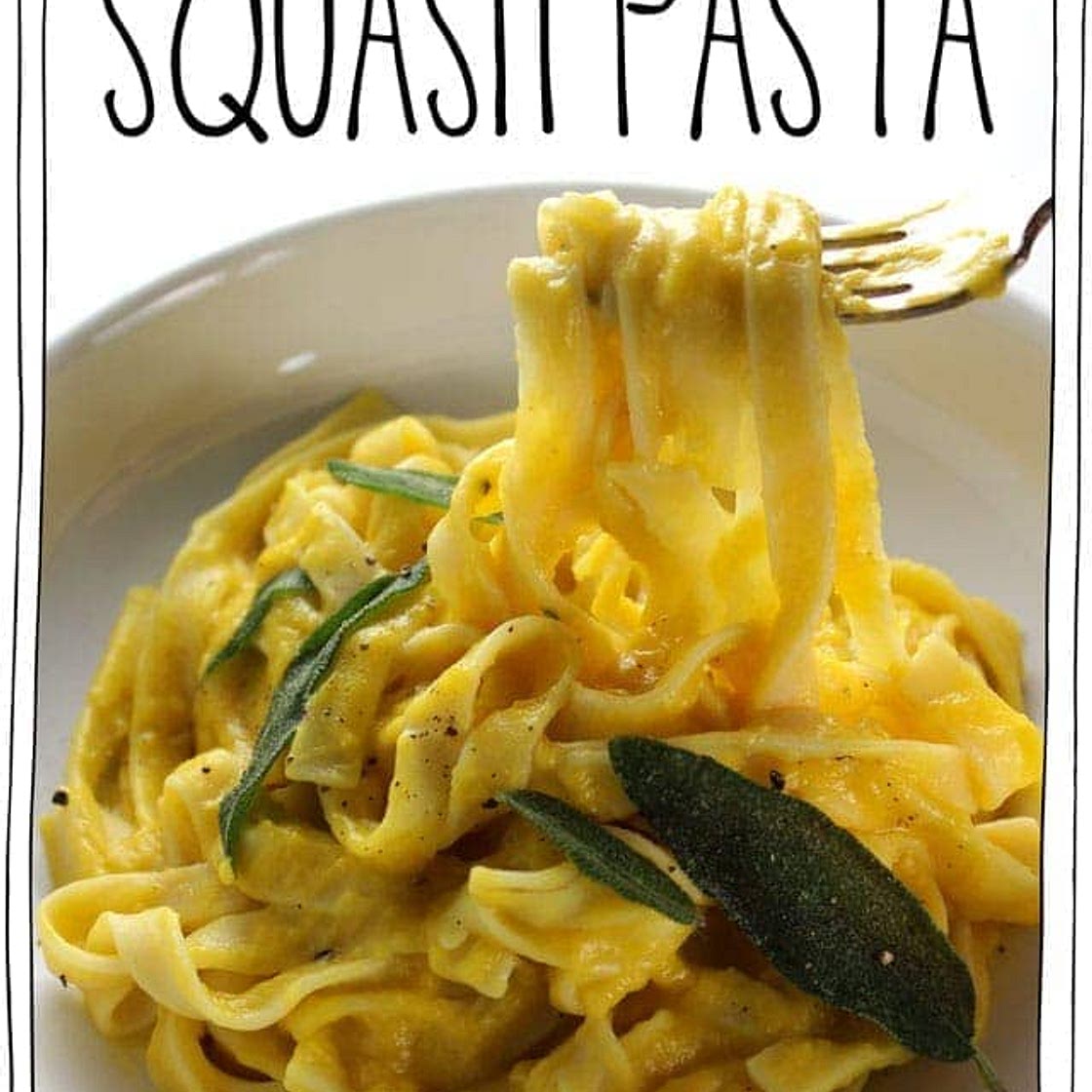 Vegan Butternut Squash Pasta