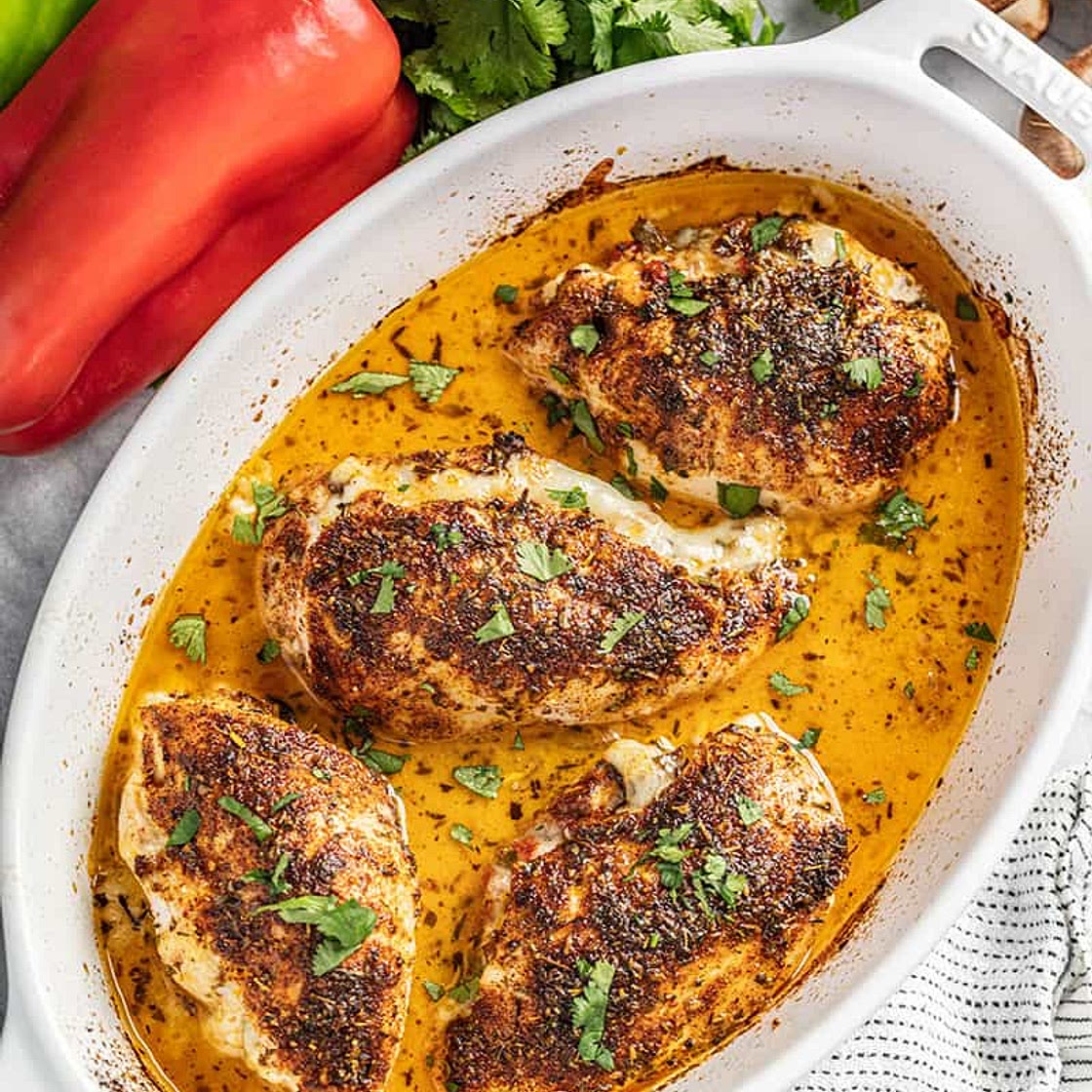 Cajun Stuffed Chicken Breast