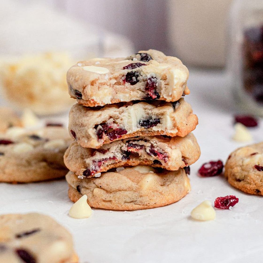 Cranberry Honey Cookies
