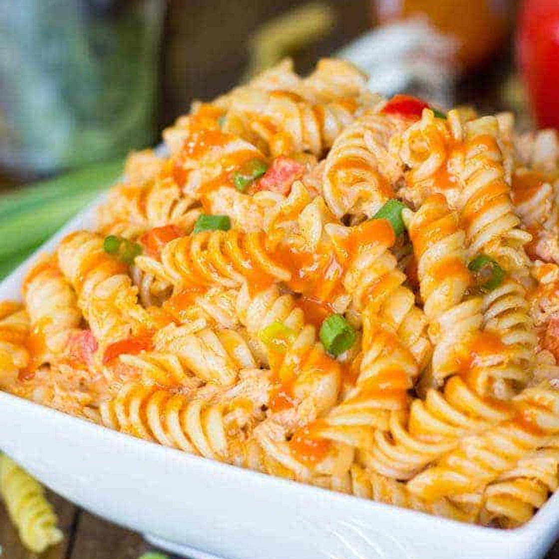 Buffalo Chicken Pasta Salad
