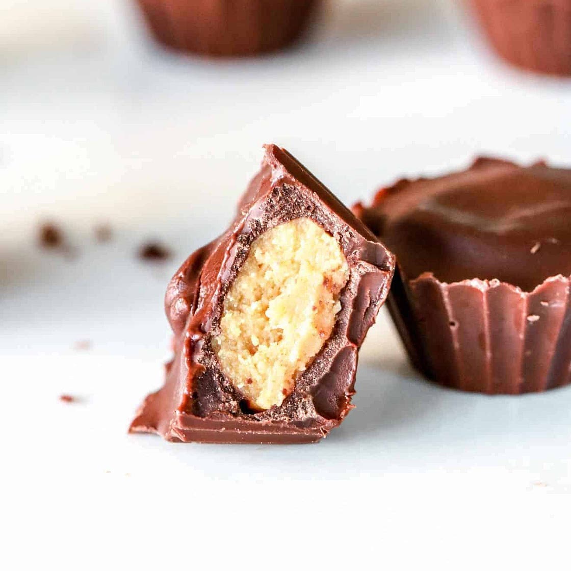 5 Ingredient Healthier Peanut Butter Cups
