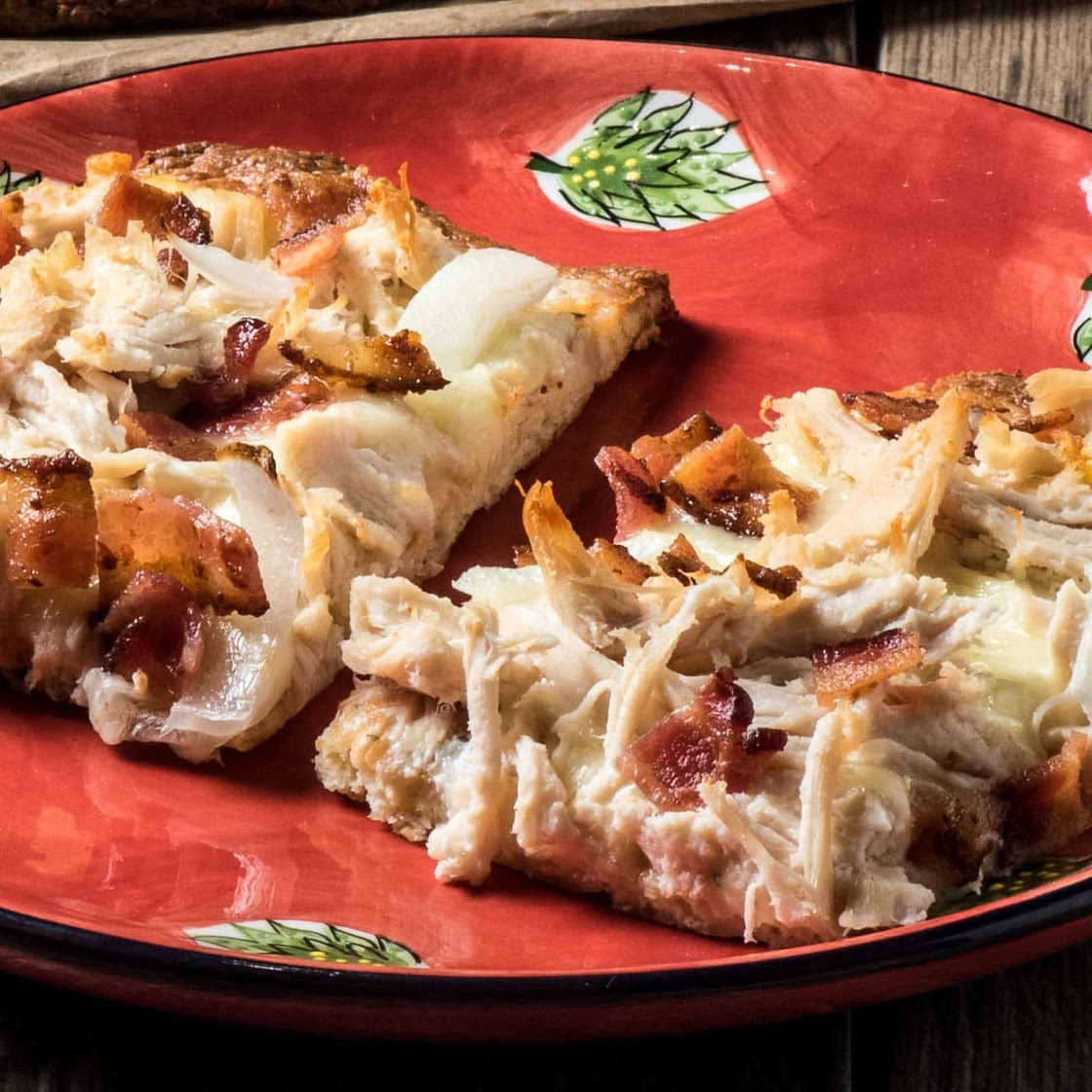 Chicken Bacon Ranch Flatbread